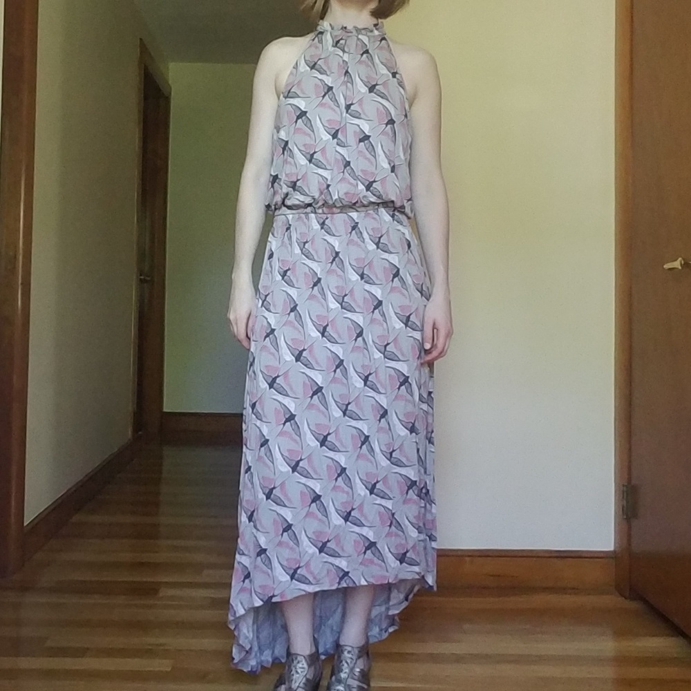 Size M High-low Maxi Dress